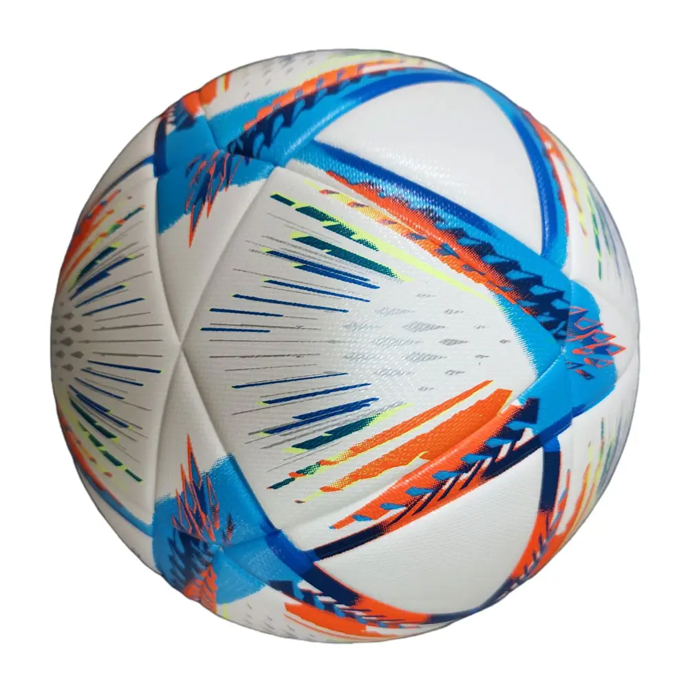 Bola de futebol para treinamento, logotipo personalizado, bola colorida