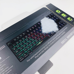 <strong>Custom</strong> Logo Electronic Packaging Box <strong>Keyboard</strong> Box <strong>Computer</strong> Accessories Packaging Corrugated Folding Box - Product Image 2