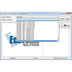 SRSリセットツールSRSユニバーサル修理V3.8ECUプログラマーのSRSリセットクリアクラッシュデータObd2OBD車診断ソフトウェア - Product Image 6