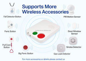 Smart Home Security System with PIR Motion <strong>Detection</strong> | WiFi Personal <strong>Sensor</strong> &amp; Two-Way Voice Medical Alarm for Home <strong>Use</strong> - Product Image 6