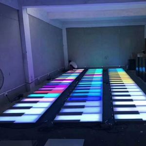 键盘大互动巨大感官瓷砖大尺寸步行台阶发光二极管成人地板钢琴 - Product Image 6