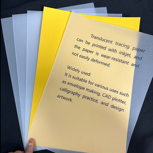 Translucent <strong>Paper</strong> Envelope 787*1092mm A4 Sheet Drawing Translucent Tracing <strong>Paper</strong> for Cad Drawing Tracing <strong>Paper</strong> Roll <strong>60gsm</strong> - Product Image 1