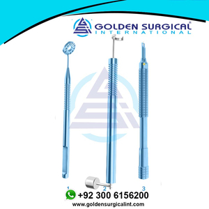 सर्जिकल लेरी सेट लिम्बल छूट चीरा सेट नेत्र माइक्रोसर्जरी उपकरण टाइटेनियम मिश्र धातु - Product Image 6