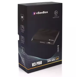 Discount Global VSeeBox V3 <strong>Pro</strong> 8k Ultra Fastest Android TV <strong>Box</strong> with Voice Remote Control and Cable (4GB RAM+ 64 GB ROM) - Product Image 2