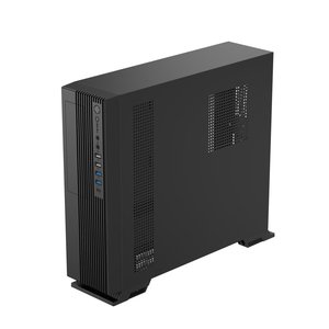 Estuches OEM Computer Case ITX Office Desktop Black White LOGO Custom OEM Pc Chasis Computer Empty PC Case - Product Image 3