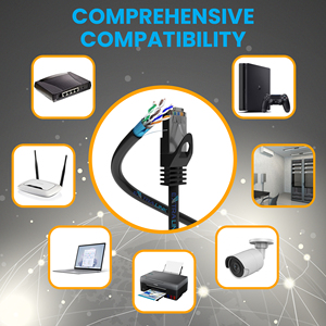 Extralink CAT5E FTP (F/UTP) Outdoor Twisted pair <strong>50M</strong> network <strong>cable</strong> Fast Ethernet as well as Gigabit Ethernet - Product Image 5