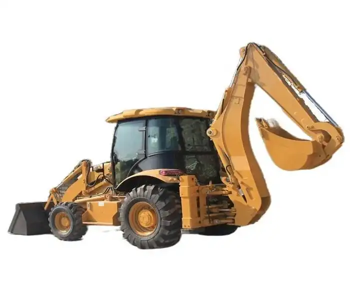 Digunakan JCB Backhoe loader J-C-B 3CX 4CX kucing 420XE 20 ton backhoe loader kondisi kuat kucing 416E 430F 420F