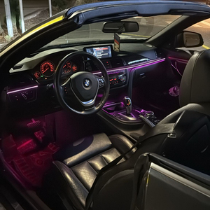 2014-2019 BMW 4 serisi için uygun bir 1 serisi 1 adet 4 serisi 1 adet/4 adet 4 adet adet adet adet adet F32 Light With Luminous hoparlör kapakları İç aydınlatma yükseltme - Product Image 3