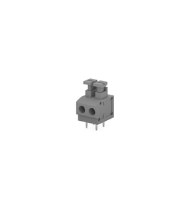 Bloques de terminales de resorte de PCB Paso de 2 polos 5,0mm Rango de cable de terminación rápida 8 a 28 AWG - Product Image 1