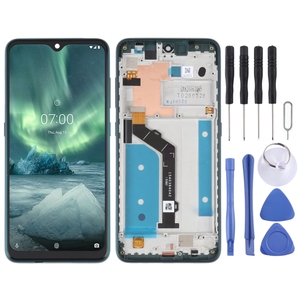 LCDスクリーンNokia7.2/6.2デジタイザーフルアセンブリフレーム付き - Product Image 1