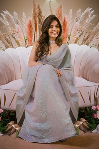 Özel geleneksel tasarımcı dizisi Saree bluz Banglori fantezi ipek Sari ile kadınlar için parti hint ihracat moda - Product Image 3