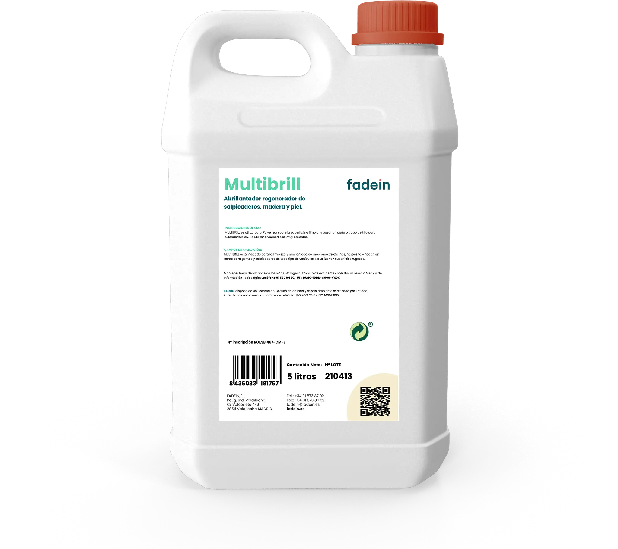 MULTIBRILL Top Quality product for clean remove dust and natural shine for dashboards and plastics for all types of vehicles.
