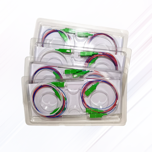 ไฟเบอร์ออปติก FBT Splitter SC APC 1x2 10/90 0.9 มม.พร้อมขั้วต่อไม่สมดุล Coupler ตัวแยกตัวอัตราส่วน fbt splitter - Product Image 3
