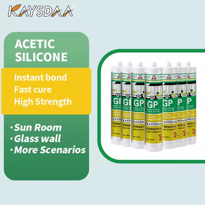 Haute qualité 300ml 600ml pour Wacker même qualité GP acide silicone neutre Silicone mastic Construction adhésif - Product Image 4