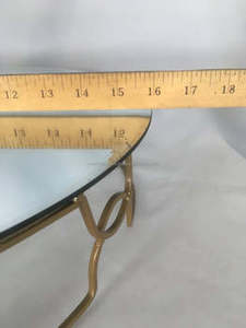 Luxus-Metall kuchenst änder mit Glasplatte Eleganter Dessert-<span class=keywords><strong>Display</strong></span> halter Ideal für Hotels Restaurants Hochzeiten Besondere Anlässe