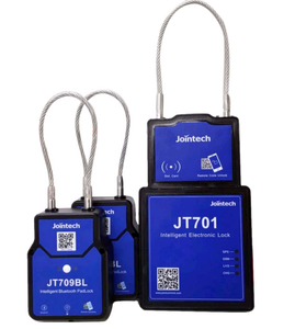 מנעול gps אלקטרוני להגנה מטענים jt701 מנעול חכם עבור קרוון ומיכל - Product Image 3
