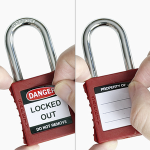 Elecpopular EP-8521 ~ EP-8524 an toàn cao 38mm còng 6mm đường kính chìa khóa mở khóa điện khóa tag Kit compliant OSHA tiêu chuẩn - Product Image 4