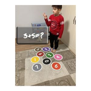 数と色に焦点を当てた子供の学習のためのモンテッソーリに触発された数学のおもちゃ教育ゲーム - Product Image 1
