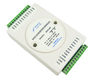 Convertitore Modbus RTU a doppio canale da 0 a 10V a RS232/RS485 modulo di controllo ADC con doppio Display a LED per programmazione PLC - Product Image 1