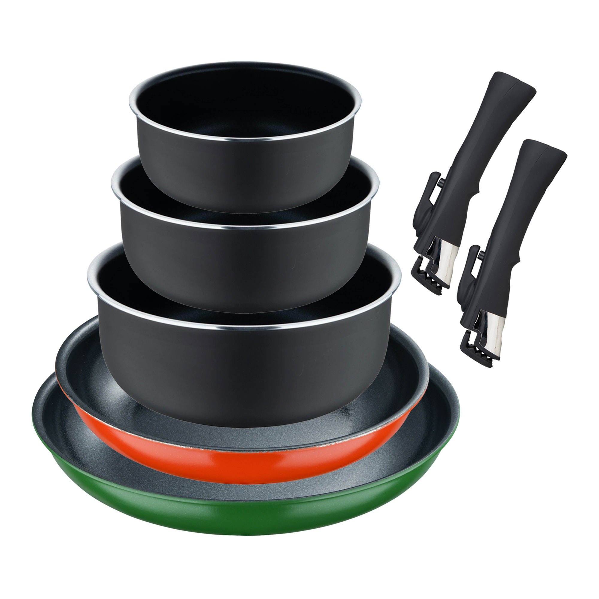 เขียว, แดง, ดำ