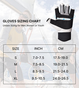 Custom yacht <strong>gloves</strong> manufacturer specializing in ergonomic design, reinforced palm, and UV protection for sailors - Product Image 6