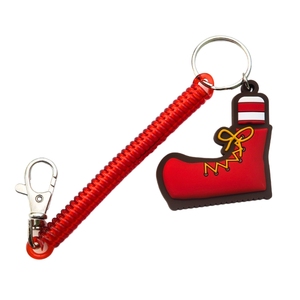 2D PVC anahtarlık logolu promosyon özel sevimli renk QQ bobinleri - Product Image 3