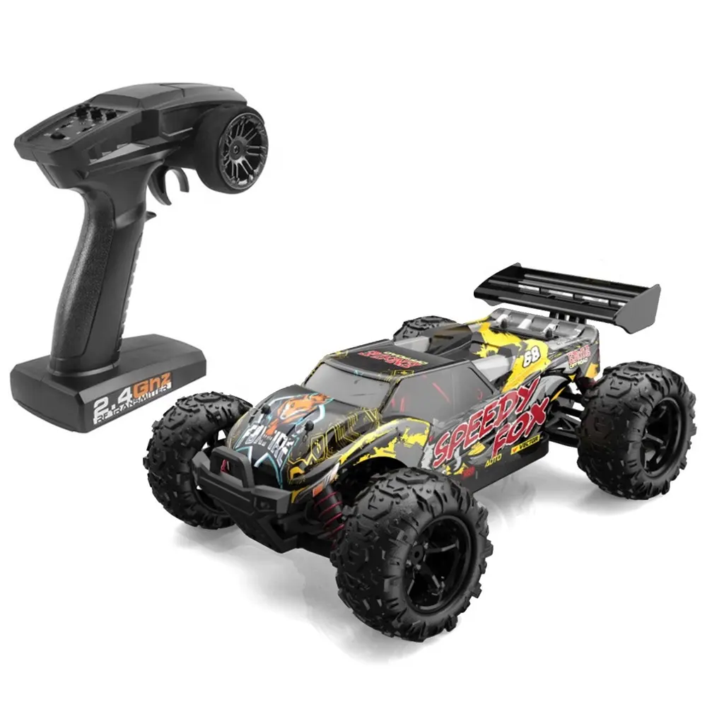 2.4G 1/18 पूर्ण आनुपातिक उच्च गति रिमोट कंट्रोल आर सी कार खिलौने ऑफ सड़क चढ़ाई रेसिंग आर सी कार के लिए वयस्कों