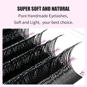 Private Label <strong>Mink</strong> Eyelash Extensions <strong>3</strong> Split Tips YY Shaped <strong>Lashes</strong> with CD Curl Custom False Eyelash - Product Image 2