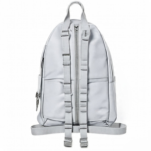 Drawstring Mochila Sports Leather Bag Com Compartimento De Sapatos Impermeável Desenhar <span class=keywords><strong>String</strong></span> Back Bag Homens Mulheres