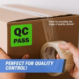 QCホールドステッカー2 "* 2" 品質管理検査メンテナンス倉庫管理組織ラベル - Product Image 4