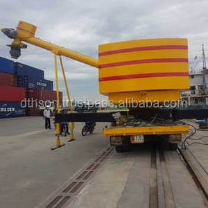 Cargador de descarga de transportador de barco caliente al por mayor, descarga eficiente de carga de barco con transporte de caja de cambios esencial