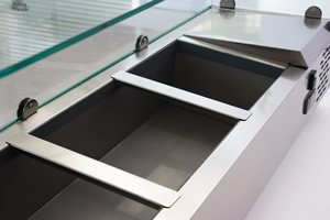 Rtk <span class=keywords><strong>Dim</strong></span> <span class=keywords><strong>Sum</strong></span> salad đứng đầu <span class=keywords><strong>Showcase</strong></span> saladette tủ lạnh tủ lạnh VRX hiển thị đứng đầu đơn vị - Product Image 2