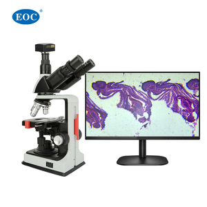 EOC 1600x 2k分辨率三目生物USB电脑电脑实验室学生学习发光二极管光源最佳光学用途显微镜 - Product Image 4