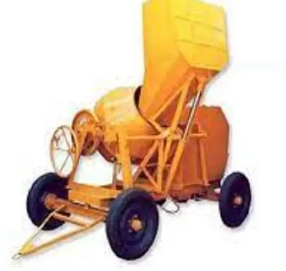 Steel Drums Towable concrete mixer machines Cement Concrete Mixing 4Wheels Concrete Mixer