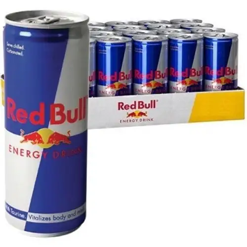 Nova bebida energética Redbull 250ml