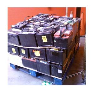 废旧电池纯原装超级铅酸干12 v产地二手排铅汽车电池废品出售