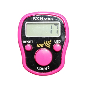 Mini contador digital LED Tasbih anillo inteligente Tally Click Beads Tracker fácil de usar herramienta de conteo de precisión recargable - Product Image 6