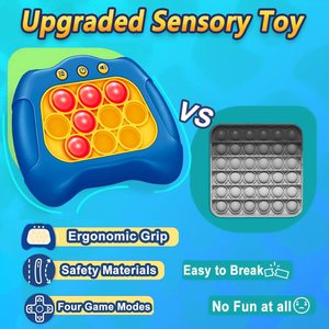 Tiktok Hot Pop Quick Push Bubble Game Console <strong>Light</strong> <strong>up</strong> Pop <strong>It</strong> Pro Electronic Popping Game Machine Sensory Fidget Toy for Kids - Product Image 6