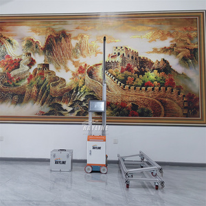 16&#13217;/hour 9600DPI AI 4K Wall <strong>Printer</strong> Machine 3D 5D Automatic UV Vertical Wall <strong>Printer</strong> Price With Wheels Rails - Product Image 6