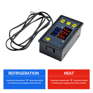 Controladores PID de temperatura y proceso Controlador de temperatura digital 240V CA Modo de encendido/apagado o control PID - Product Image 5