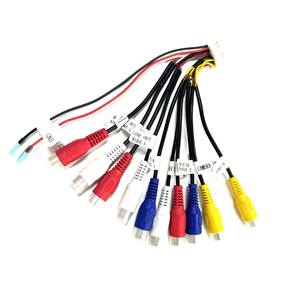 Conector de 18 pines con cable de salida y entrada de audio y video 10-RCA para adaptador de micrófono de accesorios de coche de Radio Android - Product Image 2