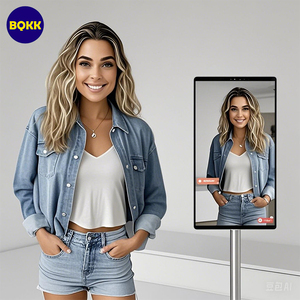 Sistema de cine en casa Monitor Lcd interactivo Pantalla de 21,5 pulgadas BQKK Pantalla táctil Bestie Tv 1080P Tablet PC Gris Portátil Smart Tv - Product Image 1