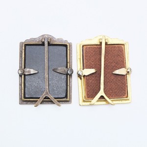 Vintage hình học Brass khung ảnh, đồng thau nhỏ khung <span class=keywords><strong>1</strong></span>,<span class=keywords><strong>5x2</strong></span> "Tân gia món quà - Product Image 6