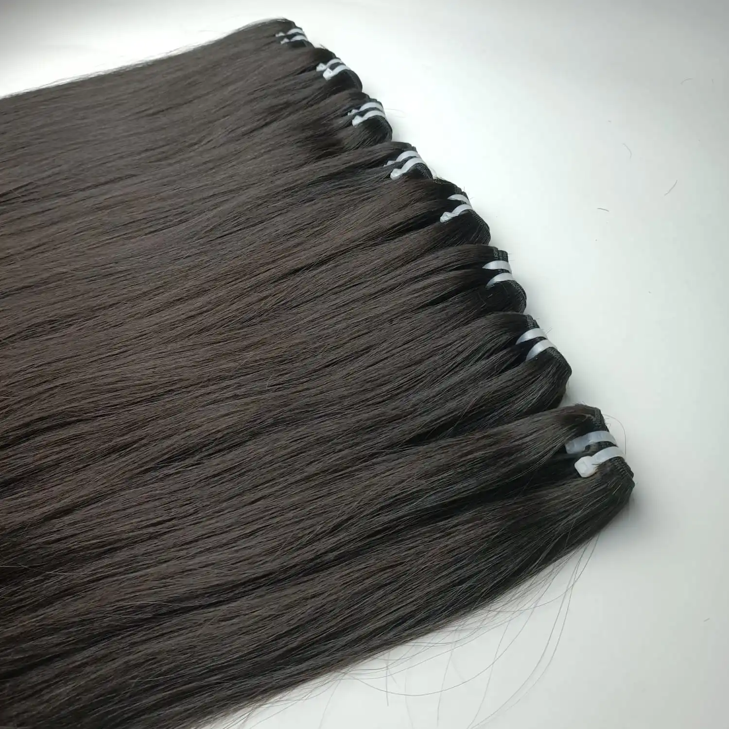 Hot Sale Top Produkt Double Drawn Straight Schuss Haar von Nguyen Hair Factory Günstiger Preis Hohe Qualität unverarbeitet