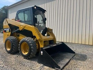 中古猫236Dステアローダー6トン定格荷重フロントトラックタイプMoog油圧ポンプエンジンバケット建設機械 - Product Image 3