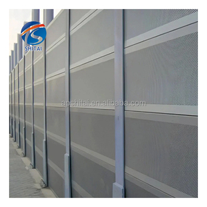 Barrière acoustique insonorisée pour mur, micro-trou insonorisant pour autoroute, pour chaussée, extérieur - Product Image 1