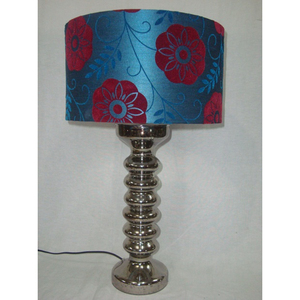 Classic Decorative Round Base Table <strong>Lamp</strong> with Designer Lampshade Modern Handcrafted Best Selling Home Decor Table <strong>Lamp</strong> - Product Image 3