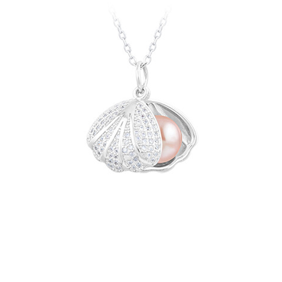 Pearl necklace (purple)