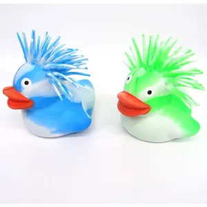 สำหรับทุกเพศสนุกและน่าดึงดูดเป็ดปักเป้า2ชิ้น4สีพร้อมผมนุ่มสำหรับการโต้ตอบ - Product Image 3