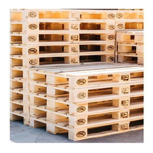 ユーロパレット輸送1200x800ユーロパレットEPLバルク木製パレット - Product Image 2